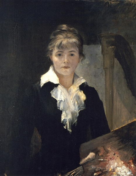 Self-Portrait 1880 by Marie Bashkirtseff (1858-1884)   Location TBD